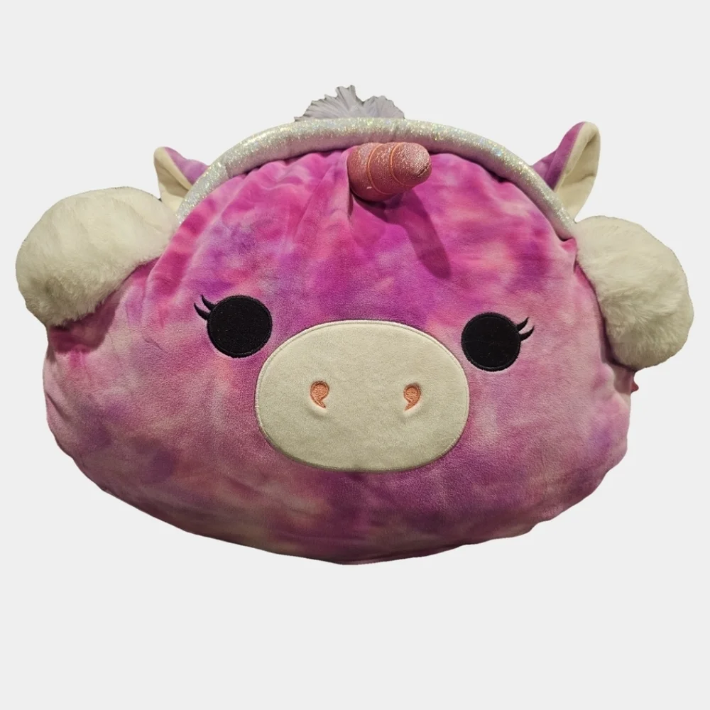 Squishmallows Lola Stackable Tie Dye Unicorn Plush Toy 18 Inch